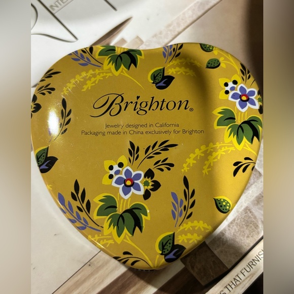 Brighton Silver tone Multicolor Gemstone Bangle Bracelet - Picture 9 of 9